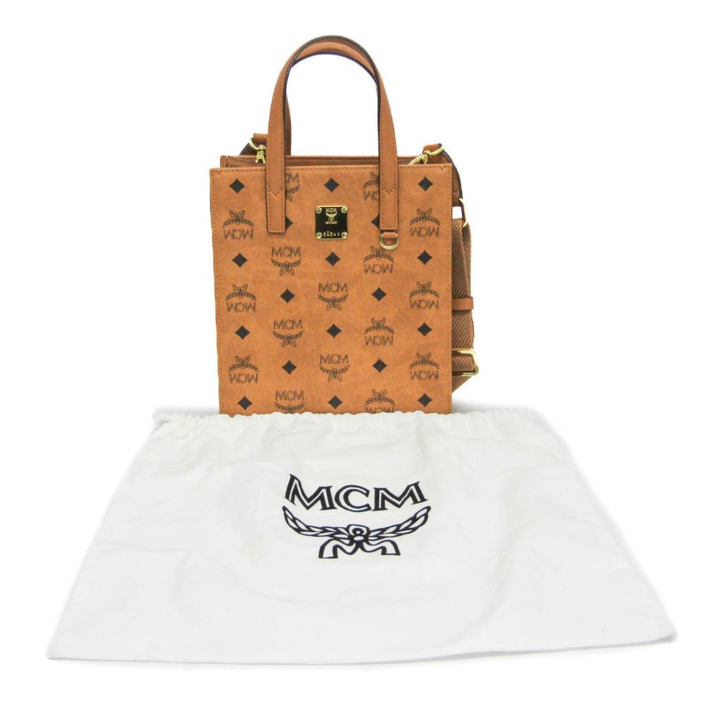 MCM Visetos Klassik Tote Bag Mini MMTAAKC02CO001 Women's Coated Canvas - Picture 2 of 10